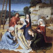 Gerard David Lamentation oil